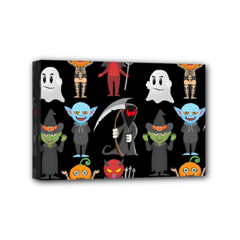 Halloween Mini Canvas 6  X 4  (stretched) by nateshop