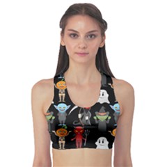 Halloween Sports Bra by nateshop