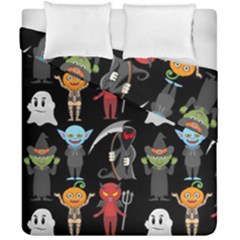 Halloween Duvet Cover Double Side (california King Size) by nateshop