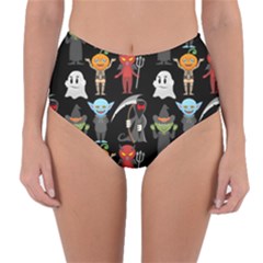 Halloween Reversible High-waist Bikini Bottoms by nateshop