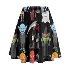 Halloween High Waist Skirt by nateshop