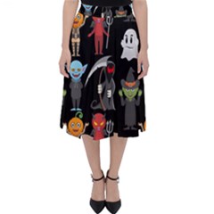 Halloween Classic Midi Skirt by nateshop