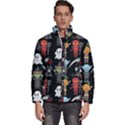 Halloween Men s Puffer Bubble Jacket Coat View1