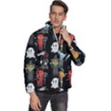 Halloween Men s Puffer Bubble Jacket Coat View3