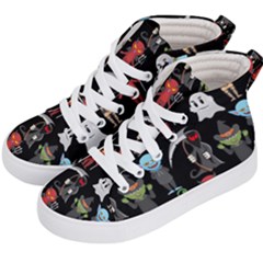 Halloween Kids  Hi-top Skate Sneakers by nateshop