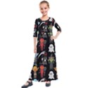 Halloween Kids  Quarter Sleeve Maxi Dress View1