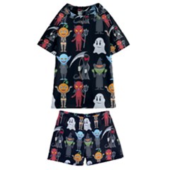 Halloween Kids  Swim Tee And Shorts Set by nateshop