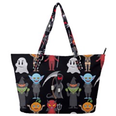 Halloween Full Print Shoulder Bag by nateshop