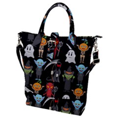 Halloween Buckle Top Tote Bag by nateshop