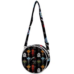 Halloween Crossbody Circle Bag by nateshop