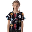 Halloween Kids  Cut Out Flutter Sleeves View1