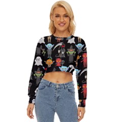 Halloween Lightweight Long Sleeve Sweatshirt