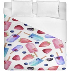 Ice Cream,strobery Duvet Cover (king Size) by nateshop