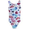 Ice Cream,strobery Kids  Cut-Out Back One Piece Swimsuit View1