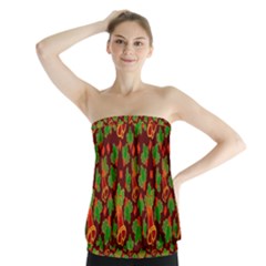 Illustration Strapless Top by nateshop