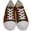 Illustration Men s Low Top Canvas Sneakers View1