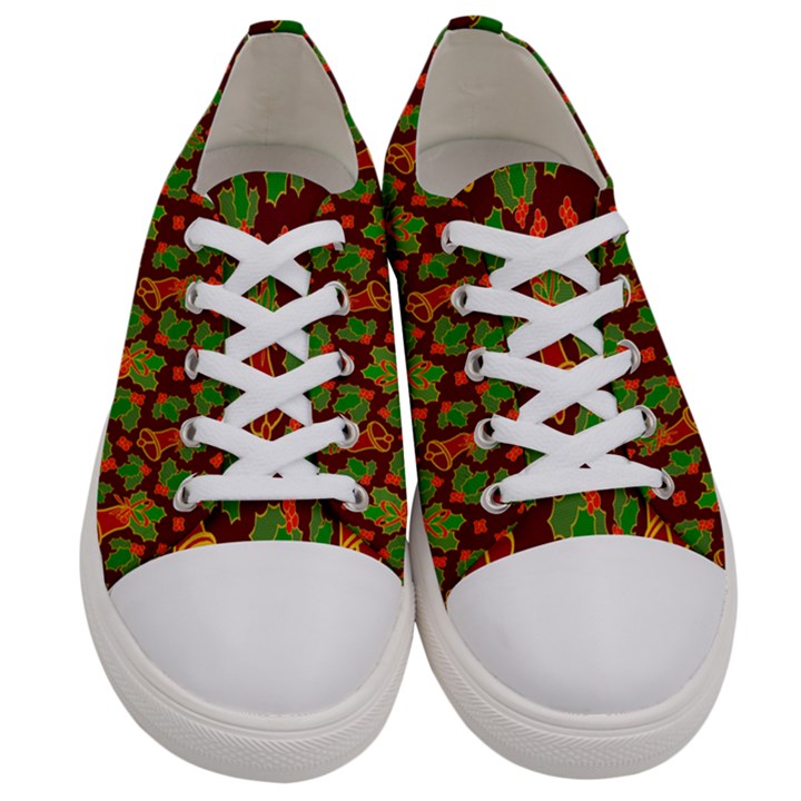 Illustration Men s Low Top Canvas Sneakers