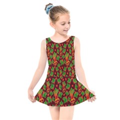 Illustration Kids  Skater Dress Swimsuit by nateshop