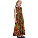 Illustration Kids  Satin Sleeveless Maxi Dress View3