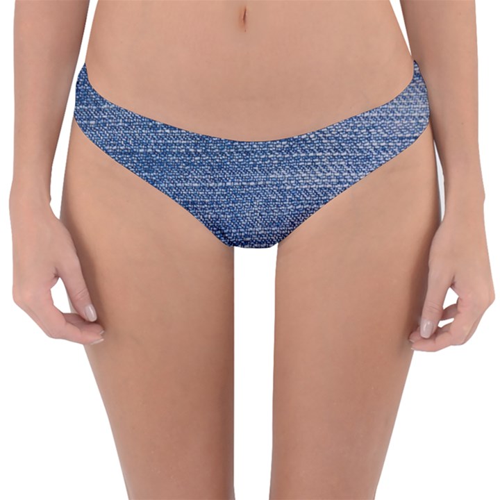 Jeans Reversible Hipster Bikini Bottoms