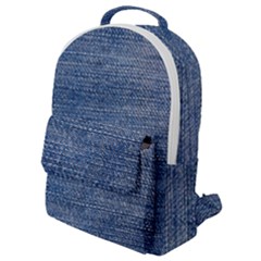 Jeans Flap Pocket Backpack (small) by nateshop