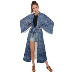 Jeans Maxi Kimono by nateshop