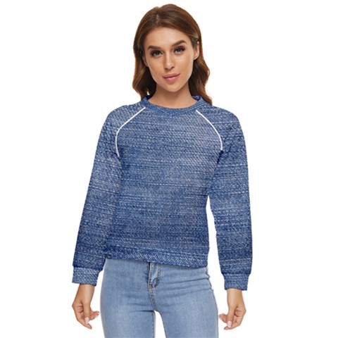 Jeans Women s Long Sleeve Raglan Tee by nateshop