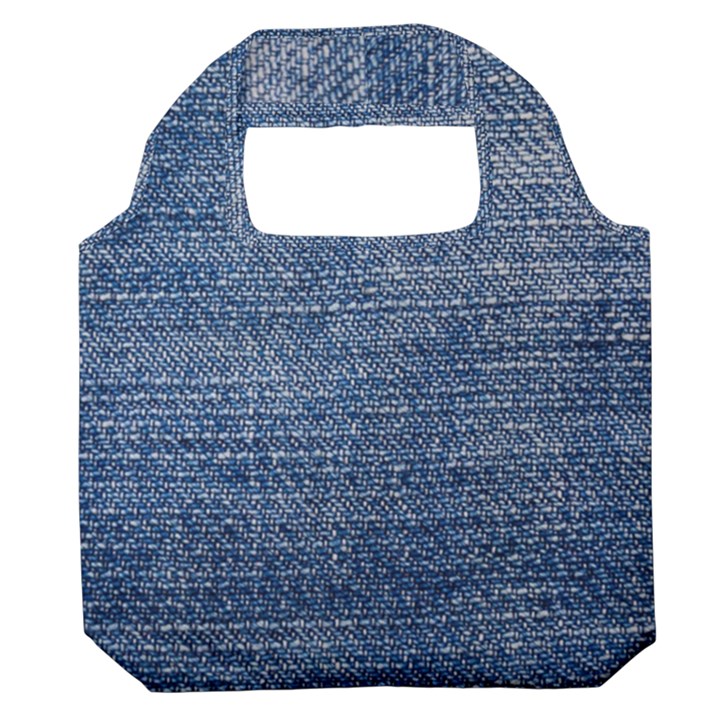 Jeans Premium Foldable Grocery Recycle Bag