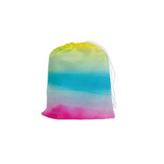 Watercolor Drawstring Pouch (small) by nateshop