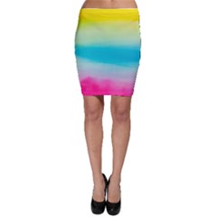 Watercolor Bodycon Skirt by nateshop