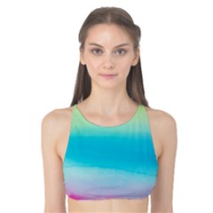 Watercolor Tank Bikini Top by nateshop