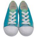 Watercolor Kids  Low Top Canvas Sneakers View1