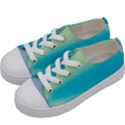 Watercolor Kids  Low Top Canvas Sneakers View2