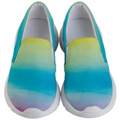 Watercolor Kids Lightweight Slip Ons by nateshop