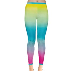 Watercolor Inside Out Leggings by nateshop