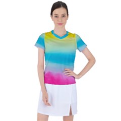 Watercolor Women s Sports Top by nateshop