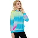 Watercolor Women s Lightweight Drawstring Hoodie View3