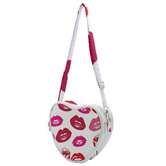 Lips Heart Shoulder Bag by nateshop