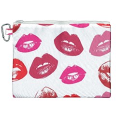 Lips Canvas Cosmetic Bag (xxl) by nateshop