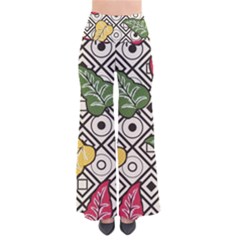 Leaves So Vintage Palazzo Pants by nateshop