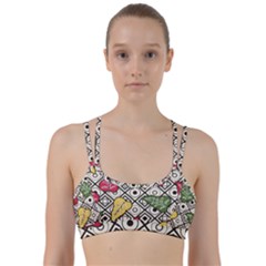 Leaves Line Them Up Sports Bra by nateshop