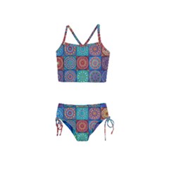 Mandala Art Girls  Tankini Swimsuit by nateshop