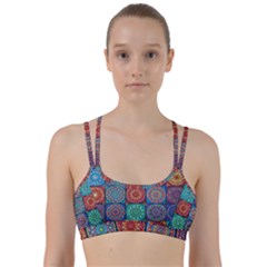 Mandala Art Line Them Up Sports Bra by nateshop