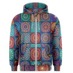 Mandala Art Men s Zipper Hoodie by nateshop