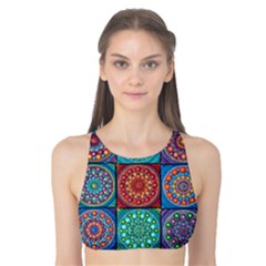 Mandala Art Tank Bikini Top by nateshop