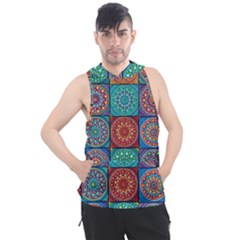 Mandala Art Men s Sleeveless Hoodie by nateshop