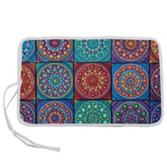 Mandala Art Pen Storage Case (m) by nateshop