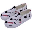 Music Kids  Canvas Slip Ons View2