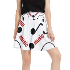 Music Waistband Skirt by nateshop