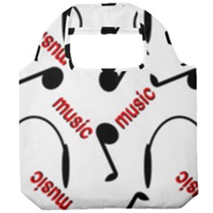 Music Foldable Grocery Recycle Bag by nateshop